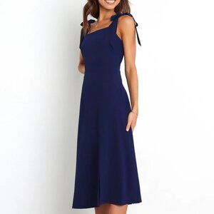 NWT Petal & Pup Navy Laurel Dress Size 2 Vanilla Girl Minimalist Coastal Resort